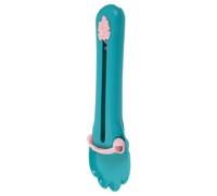 Cat Claw Shaped Cat Snack Feeding Tool Plastic Blue for Cats