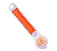 Cat Claw Shaped Strip Spoons - Washable Cat Strip Feeders - Cat Strip Squeeze Can Spoon for Food Strips, Cat Puree, Wet Food