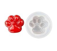 Cat Claws Epoxy Resin Mould Tags Key Chain Jewellery Mould Crystal Cat Paw Silicone Mould Craft Mould