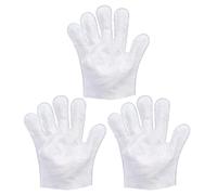 Cat Cleaning Wipes | Moisture-Rich Thickened Gloves | Deodorizing Cleaner 3 Piece Set for Daily Care Puppy Kitten Cat Dog Paw Ear Eye Butt Wash