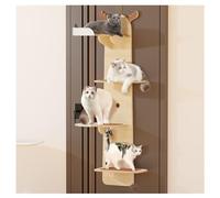 Cat Climber Door Hanging Cat Tower - Multi-Level Condo Tree | The Ultimate Indoor Home Cloud Shelf Board For Cats