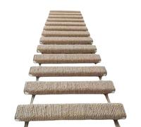 Cat Climbing Frame: Combination of 40 Inch Cat Bridge with Ladder Solid Wood, Rope | Can be Connected to Jump Platforms, Beds, Pet Ladders,