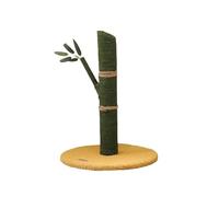 Cat Climbing Frame Sisal Grinding Claw Nest Wooden Climbing Frame Teasing Cat Jumping Platform Cute Panda Modelling Pet Supplies(Bamboo Sisal Column)