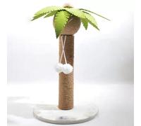 Cat Climbing Frame with Hammock & Scratching Post - Plush Ball Toy Cat Tree Tower for Kittens & Cats, Ideal Cat House & Climb Tool, Small Size (S)