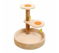 Cat Climbing Structure Cat Activity Center Cat With Sisal Wrapped Columns Soft Textile Pads Rest Shelves High Perch And, color to 1, style to 1