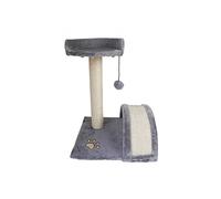 Cat Climbing Tree - Large Cat Platform, Arch Bridge, Scratch Board & Post, Interactive Pet Toy for Cats - Durable & Stylish