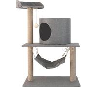 Cat Climbing Tree Small Cat Tree Posts Activity Tower Perch Toys Climbing Stand Condo Cat House Playground Play Rest for Kittens Cat Tree vision