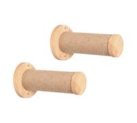 Cat Climbing Wall, Wall-Mounted Wooden Ladder Scratching Post, 22x12x7cm, Safe Stable Cat Shelf, Indoor Pet Furniture for Kittens to Climb, Play, and Rest at Home