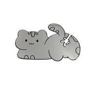 Cat Clip from Bags - Premium Modern Stainless Steel Kitchen Utensil, Portable, , Shape, for Bagel Home Apartment Restaurant | Multipurpose Outdoor Indoor Utility