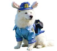 Cat Clothes,Rabbit Agent Theme Kitten Clothes | Puppy Cosplay Clothes | For Pet Parents Animal Lovers Birthday Halloween Christmas Costume Party Travel Shopping Camping Picnic