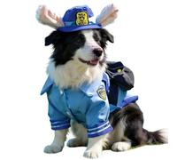Cat Clothes Rabbit Officer Theme Puppy Outfits