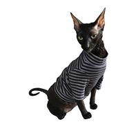 Cat Clothes Sweater Jumper Tonight Dinner Sphynx Hairless Kitten Warm (XS)