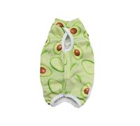 Cat Clothing Sterilization Post-surgery Suit Pet Recovery Vest Surgical Clothes Anti-licking Wound Cute Colorful Cartoon Print(03,L)