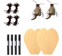 Cat Cockroach Clothing DIY Kit, Funny Cat Costume Accessories, Kit Funny Pet Dress Up, for Pet Lovers Gift (2 Set)
