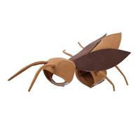 Cat Cockroach Costume, Funny Kitten Cosplay Cape Set, Realistic Outfit, Lightweight Breathable Fabric, Adjustable Straps for Pet Parties, Holidays, Home Fun, Multicoloured