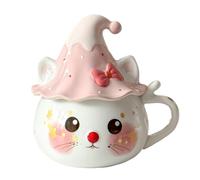 Cat Coffee Mug - Ceramic, Reusable, Ergonomic Handle, Hallow