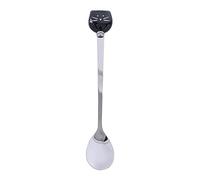 Cat Coffee Spoon,Cartoon Spoon Fork,Stainless Steel Cat Head Spoon,Cute Drink Spoons,Dessert Fruit Fork for Kitchen(Spoon,Black)