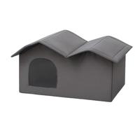 Cat Cold Store - Waterproof Insulated Cave, Removable Pet Shelter, Comfortable Kitten Puppy Kennel, Breathable Mesh Ventilation | Quiet, Home for Small Dogs, Cats, Warm Weather, Relax