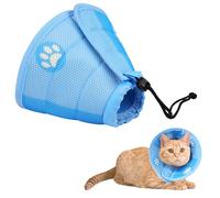 Cat Collar Adjustable Collar Cat: Recovery Collar Soft Protective Cone Protective Collar for Cats, Puppies, Small Dogs (M)