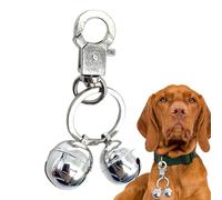 Cat Collar Bell - Keep Pets Safe & Audible | Mini Brass Bell, Quick Clip, 2.1cm Loud Jingle | Outdoor Dog & Cat Pendant, Anti-Lost, Durable, Training Accessory