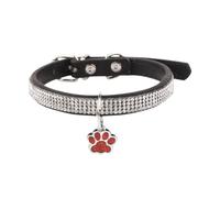 Cat Collar - Riginestone Band, Adjustable Strap for Pets, Cute Kitten Accessory | Sparkling Design Improves Appearance, Lightweight Buckle Ensures A Fit