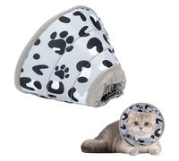Cat Collar Soft Adjustable Collar Cat Soft Cat Collar for After Surgery and Injuries Dog Collar Prevents Licking Wounds Cat Collar (M)
