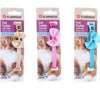 Cat Collar with bow tie Uby Multiple colours 20-35cm 10mm