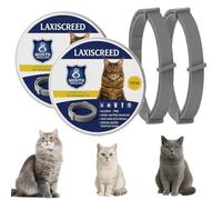 Cat Collar with Natural Essential Oils to Help Prevent Infections - 2 Pack, Waterproof & Adjustable Design, Up to 8 Months Protection Per Collar, Suitable for Cats Over 7 Weeks