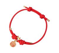 Cat Collar with Pendant - Chinese Fu Pendant New Year Collar for Dogs and Cats | Lunar New Year Pet Jewelry, Fortune Symbol Necklace for Cat and Dog Pet Travel Decoration