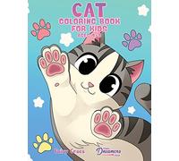 Cat Coloring Book for Kids Ages 4-8: Cute and Adorable Cartoon Cats and Kittens