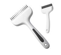 Cat Comb for Changing, Non-Slip Grooming Brush, Cat Combs Against Hair Tangles and Knots - For Matted, Long and Short , Puppies, Kittens, Pets, Indoors, Home, On the Go