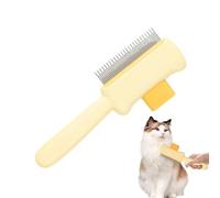 Cat Comb for Hair Loss Control | Massage Detangler for Puppy | Soft Detangling Brush for All Sizes of Dog Cat Rabbit Hamster
