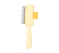 Cat Comb for Shedding, Massage Brush, Gentle Pet Grooming Tool, Ergonomic Handle, 1 Piece, Grey Colour for Cats Dogs Kittens Bunnies Hamsters Small Medium Large Pets