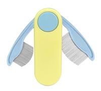 Cat Comb - Gentle Foldable Pet Detangling Brush, Cats Lice Comb For Small Medium Large Kitten Home Indoor Outdoor Garden Yard Walking Park Grooming Tool, Pet Hair Brush, Lice Removal