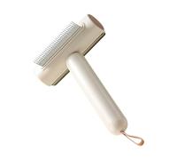 Cat Comb - Pet Grooming Brush for Dogs, Gentle Detangling Comb with Comfort Grip | Effective Hair Removal Tool for Cats Small Medium Large Pets Pet Care Everyday Travel
