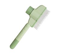 Cat Comb,Self-Cleaning De-shedding Brush | Stress-Reducing Pet Detangling Comb For Removing Matted Hair, Healthy Knots & Tangles Tool Accessories For Dog & Cat Grooming