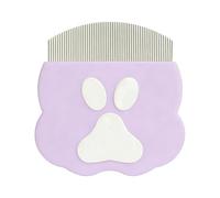 Cat Comb - Stainless Steel Jointer - Dog Brushes | Safe Soft Design, Removes Deaths and Knots, Suitable for Long Short Cats Kittens, Ideal for Home Veterinarian