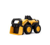 CAT Compact Steel Wheel Loader - 12” Construction Toy with Real Working Loader Arm & Durable Steel Parts - Ideal for Realistic Construction Play - Ages 3+