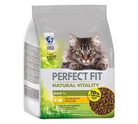 7.2kg Perfect Fit Natural Vitality Adult Complete Dry Cat Food Chicken & Turkey
