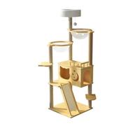 Cat Condo Cat Tree for Large Cats 152cm 8 Story tower Transparent Space Capsule