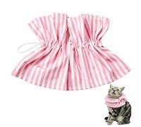 Cat Cone Collar, Adjustable Recovery Collar Soft Cat Collars Cute Cats Cones to Stop Licking Wound Healing Postoperative Care Safety Protective Cones for Cats Dogs Rabbits (Pink)
