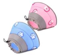 Cat Cone Collar - Breathable Soft Design, Adjustable Recovery Collar, Lightweight Pet Protector | Comfortable Safety Support For Small Dogs Cats After Grooming Healing Time Care