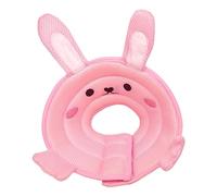 Cat Cone Collar, Cute Comfortable Cat Recovery Collar for Post-Surgery Wound Healing, Adjustable Pet Cone E-Collar Protective Collar for Cat Kitten Prevent from Licking Wounds Pink S