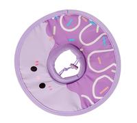 Cat Cone Collar | Foldable Cute Cat Donut,Comfortable Recovery Collar for Kitten, Protective Pet Neck Donut for Stop Licking