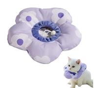 Cat Cone Collar Soft, Adjustable Waterproof Cat Recovery Collar, Cats Cones to Stop Licking, Anti-Bite Lick Cone for Cats, Dogs & Rabbits
