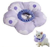 Cat Cone Collar Soft, Adjustable Waterproof Cat Recovery Collar, Cats Cones to Stop Licking, Anti-Bite Lick Cone for Cats, Dogs & Rabbits