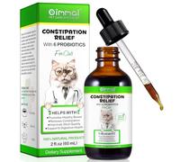 Cat Constipation Treatment 60ml, Constipation Relief for Cats, Promotes Cat Digestive Health, Improve Immunity, Vitamins for Cats with 6 Probiotics