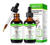 Cat Constipation Treatment Cat Antibiotics For Infections Probiotics Supplements & Vitamins 2X 60ml