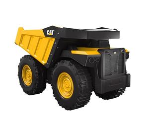 CAT Construction MIGHTY STEEL DUMP TRUCK, 50cm in length, 31cm in height. Made from heavy duty steel for outdoor play! For ages 3+