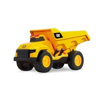 CAT Construction Toys, Motorized Dump Truck Toy, 6 Unique Sounds, 2 Motorized Functions, Lights & Sounds, Includes 3 AA Batteries.